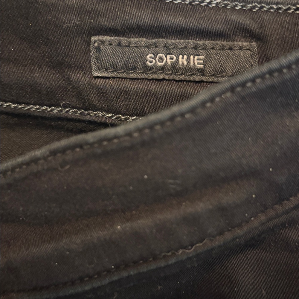 AGOLDE | black denim jeans Sophie 27 - Picture 4 of 6